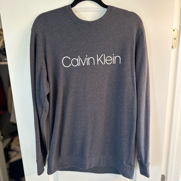 Calvin Klein Other - Calvin Klein Men's Charcoal Crewneck Sweater